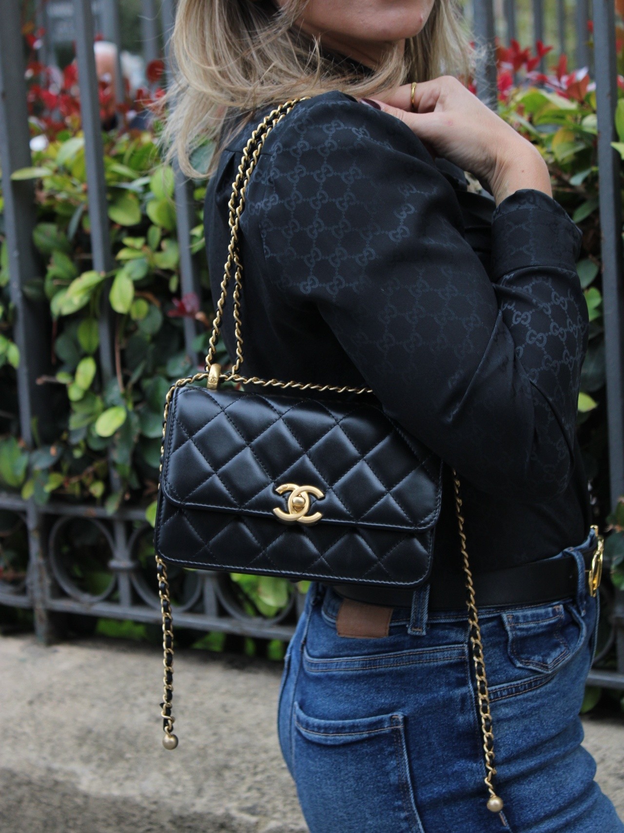 Borsa Chanel Matelassé Flap chain thumb
