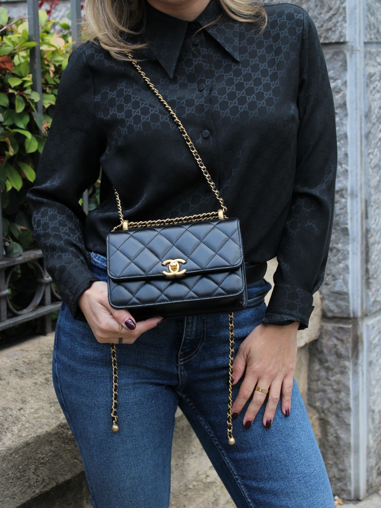 Borsa Chanel Matelassé Flap chain thumb