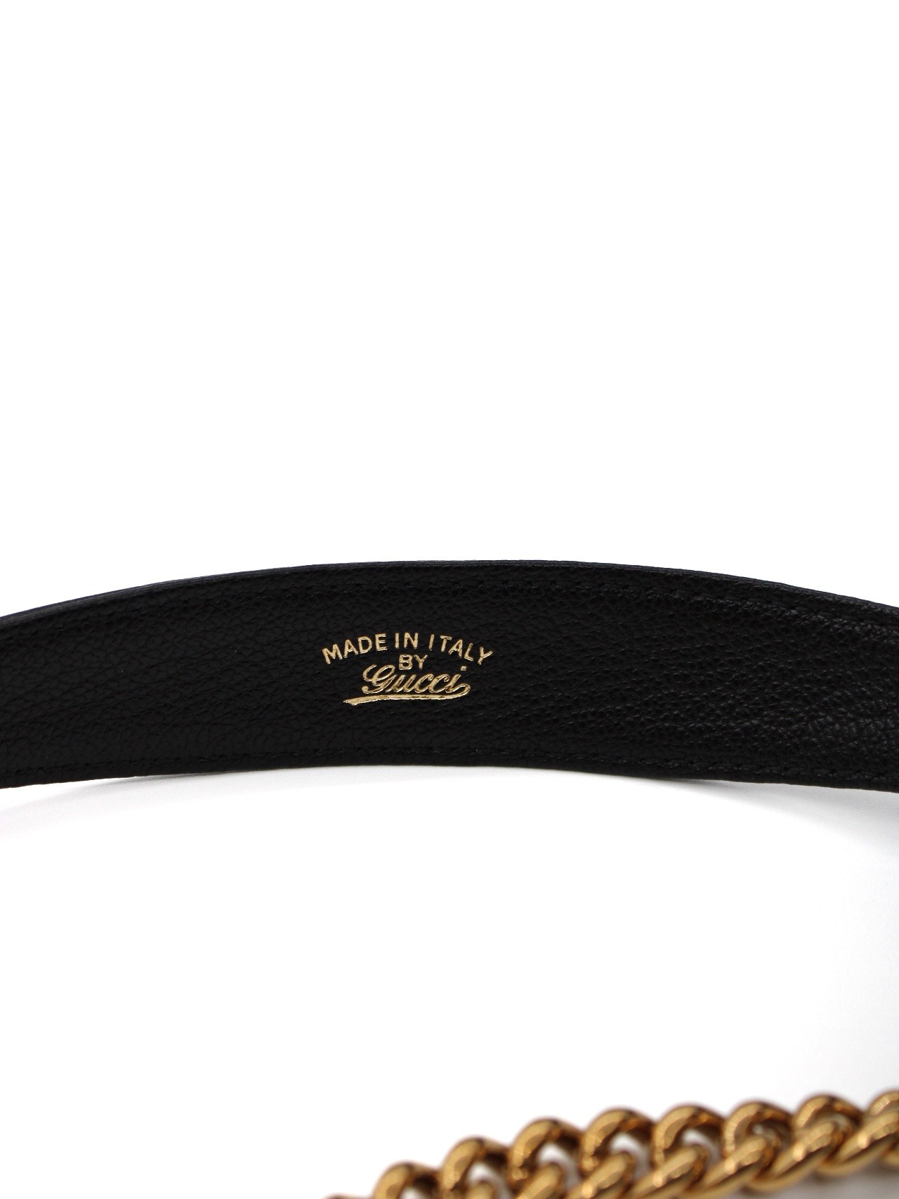 Borsa Gucci a spalla Aphrodite in pelle nera thumb