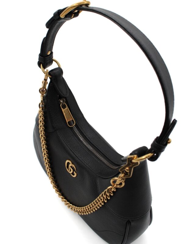 Borsa Gucci a spalla Aphrodite in pelle nera