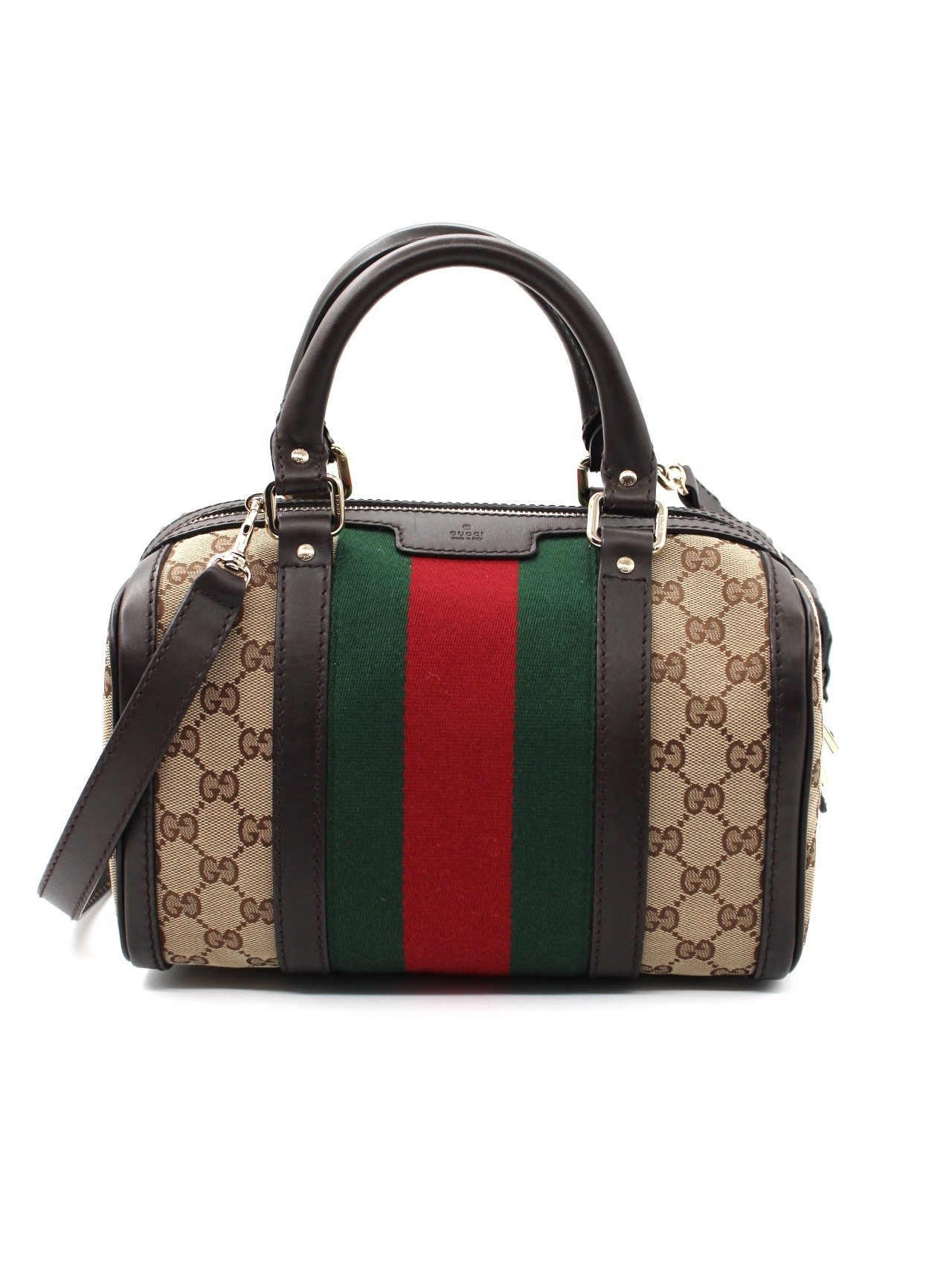 Bauletto Gucci Web con tracolla thumb