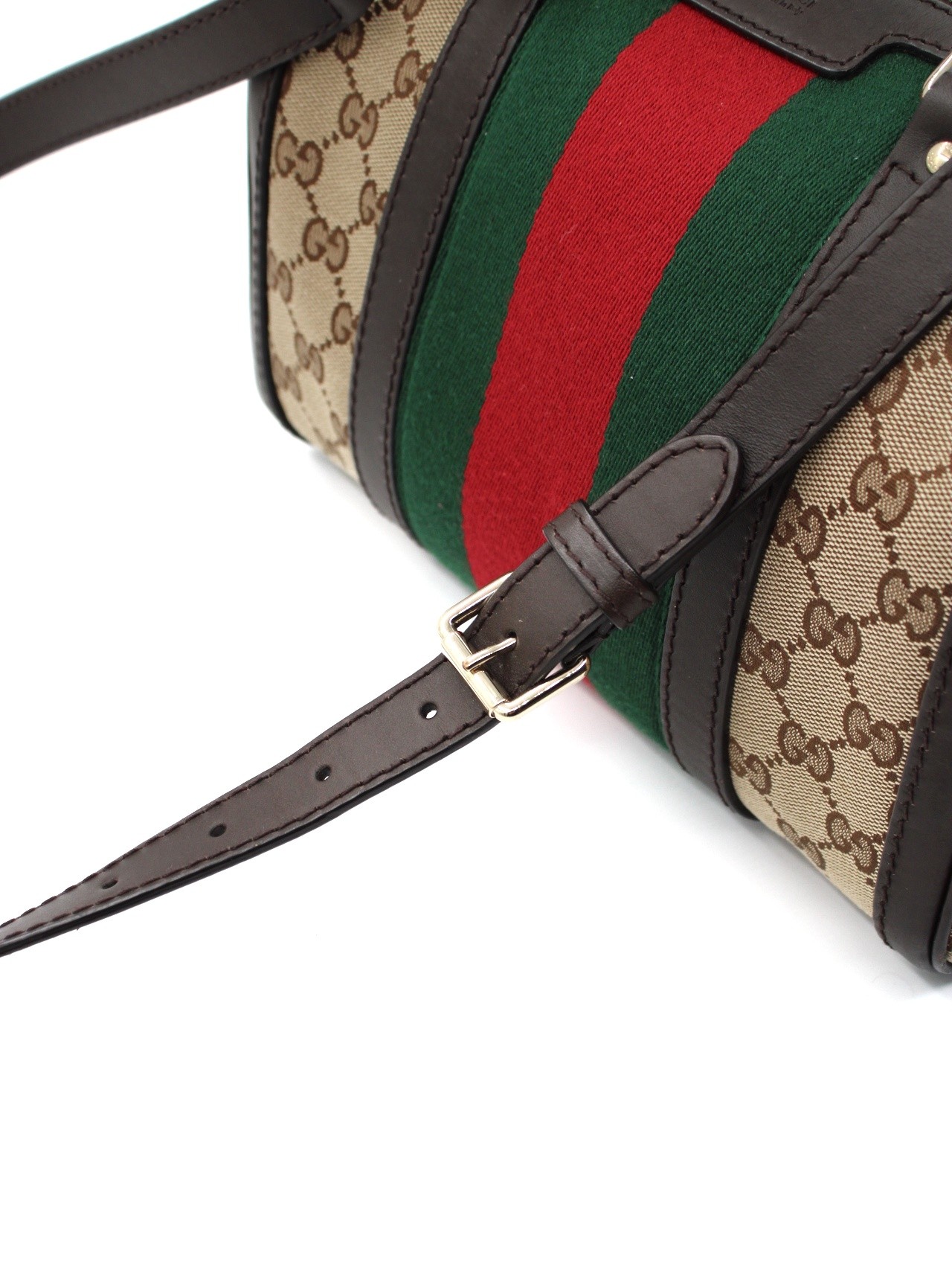 Bauletto Gucci Web con tracolla thumb