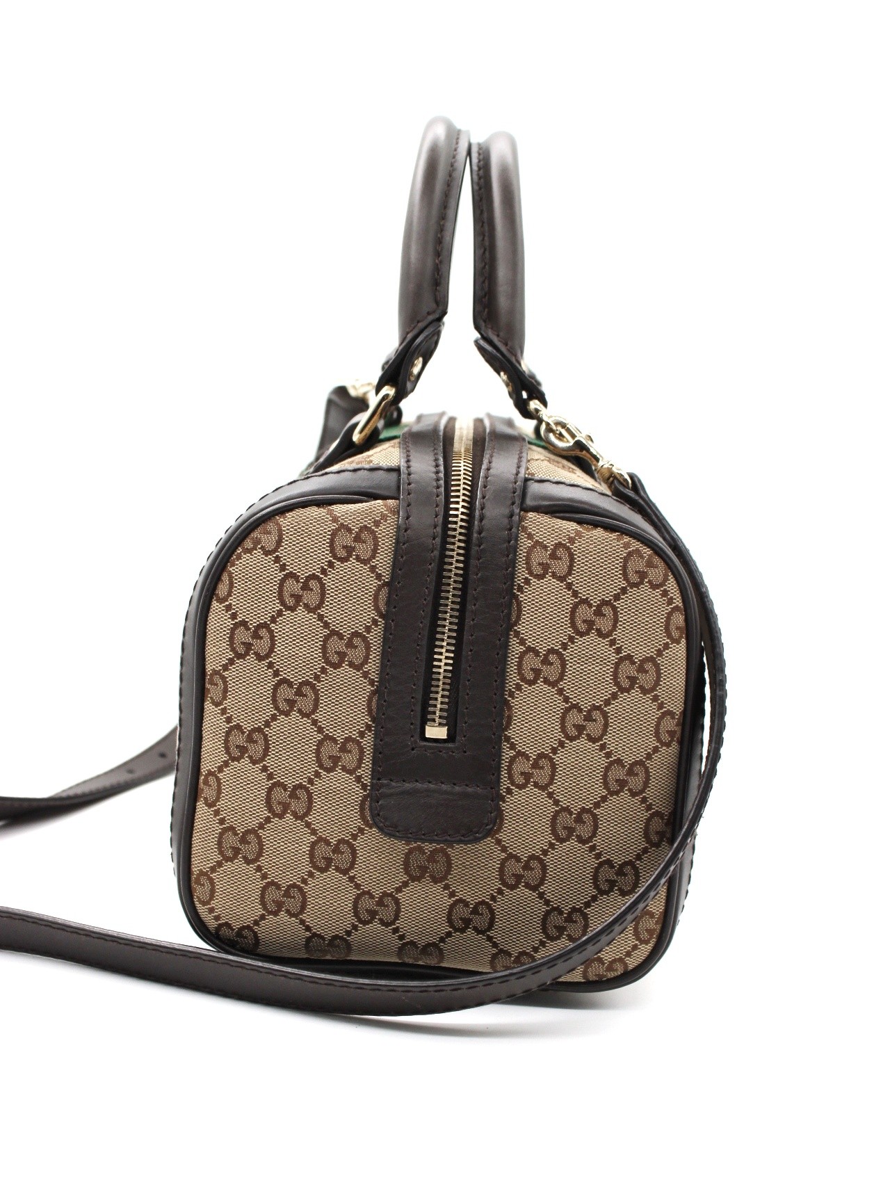 Bauletto Gucci Web con tracolla thumb