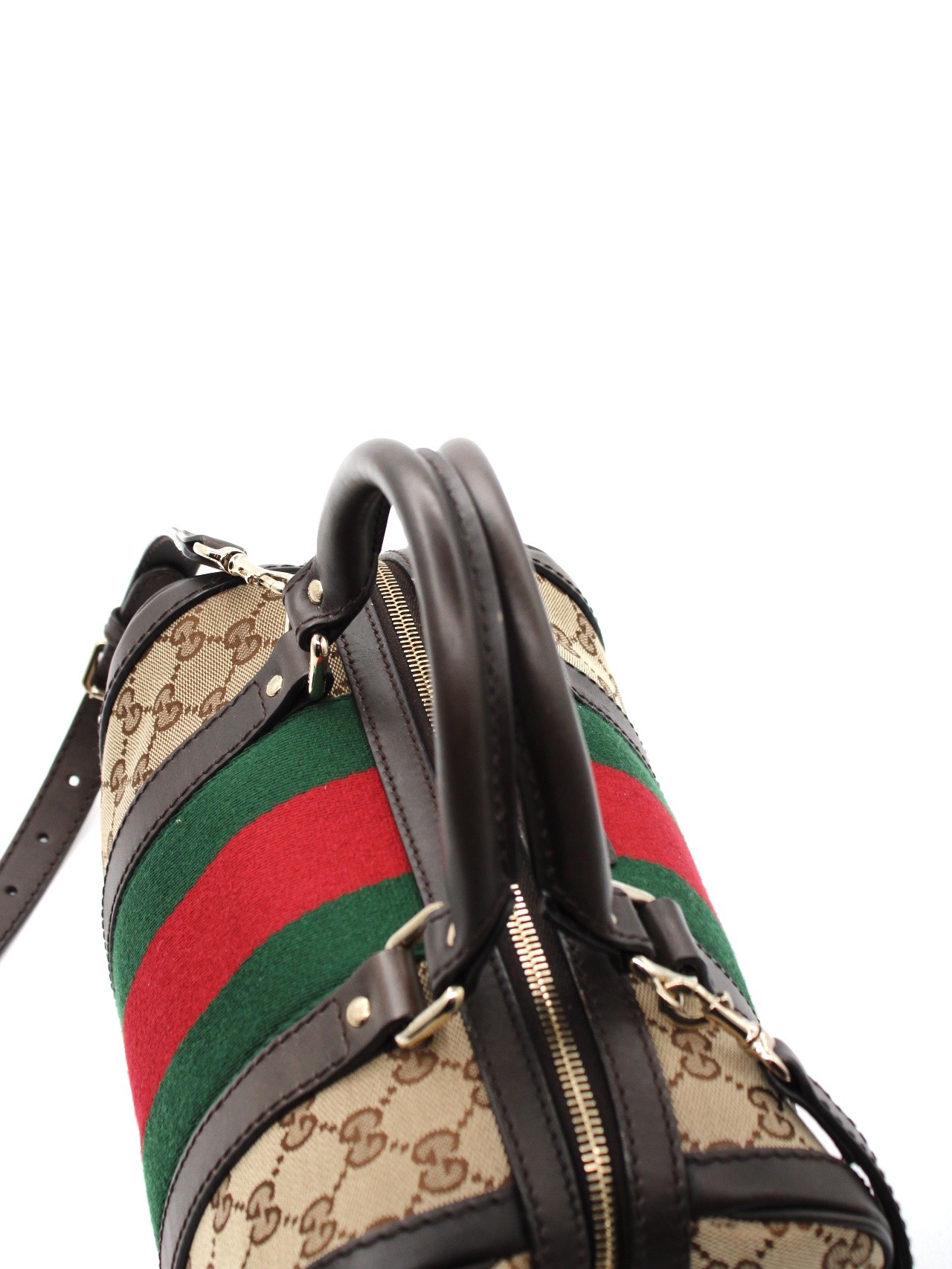 Bauletto Gucci Web con tracolla thumb