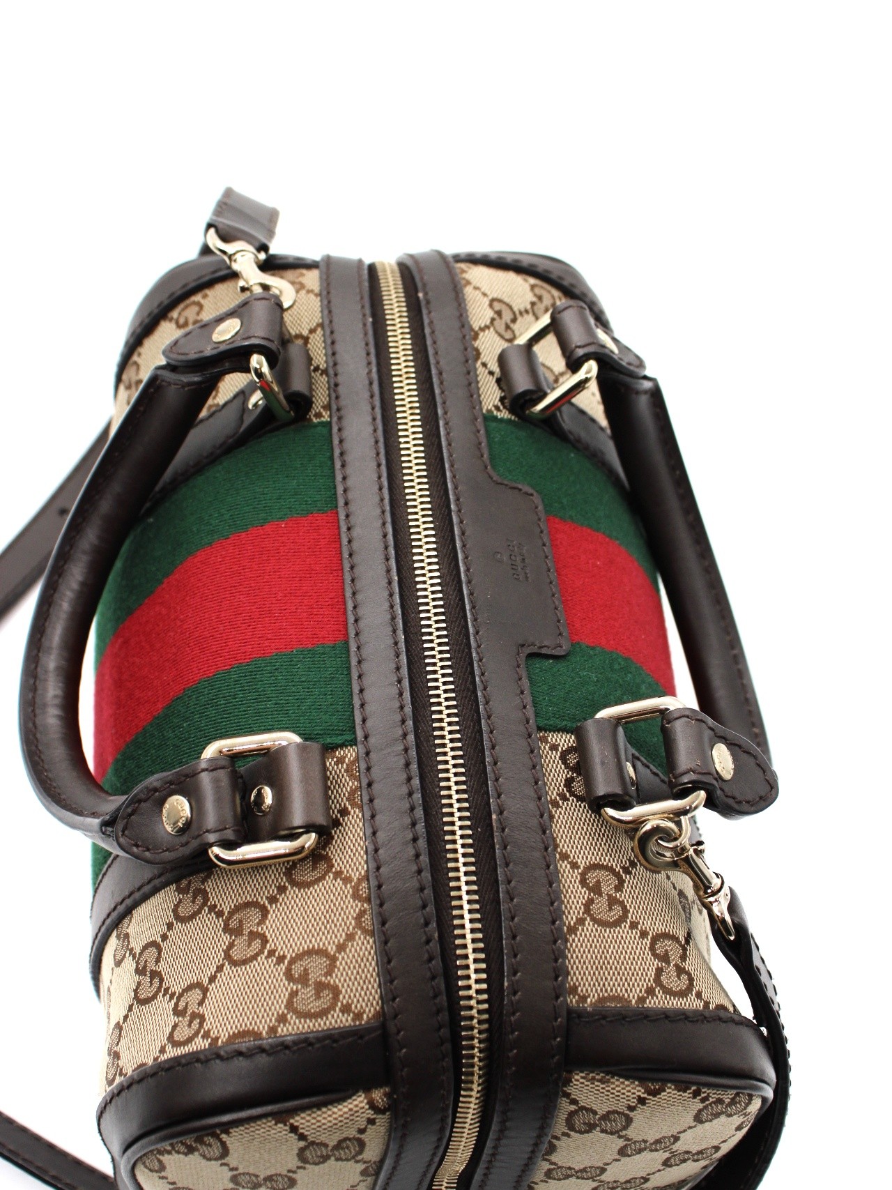Bauletto Gucci Web con tracolla thumb