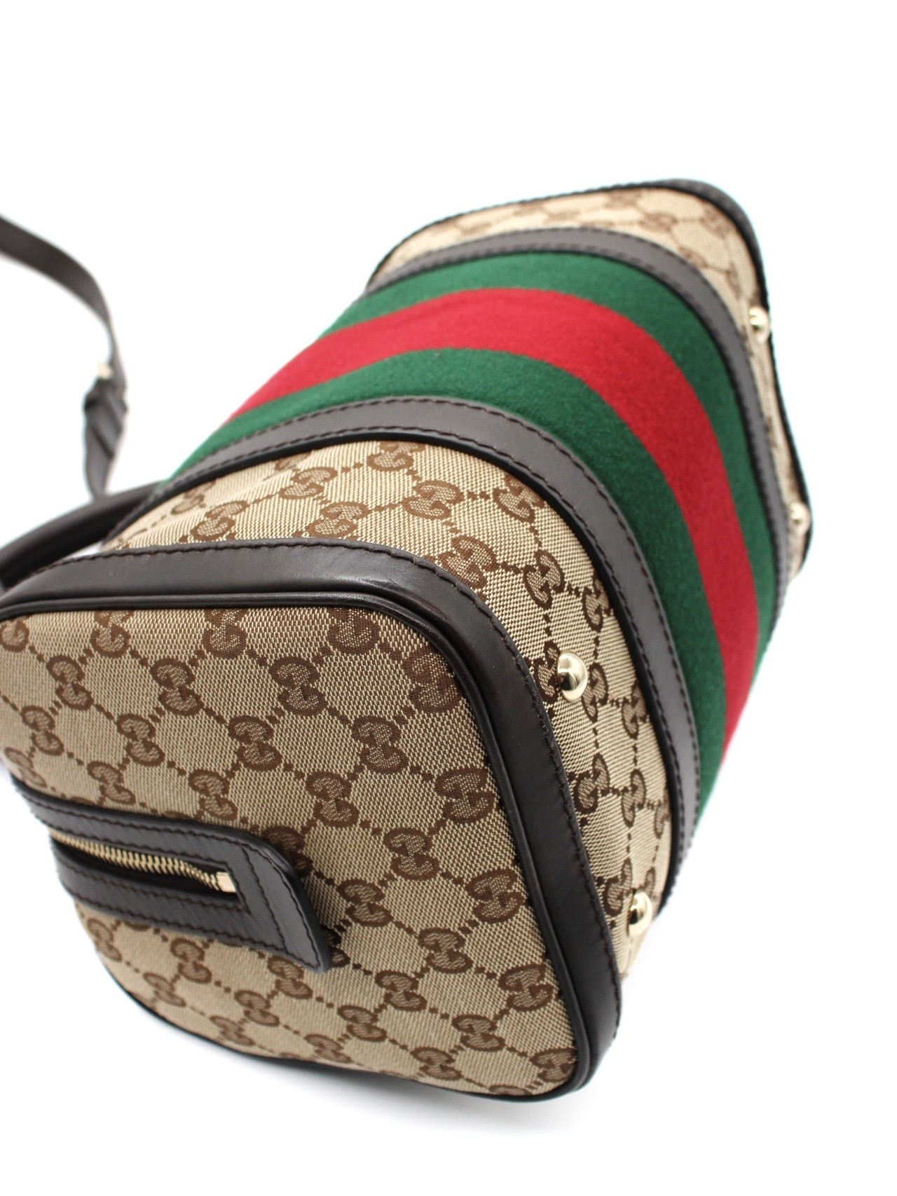 Bauletto Gucci Web con tracolla thumb
