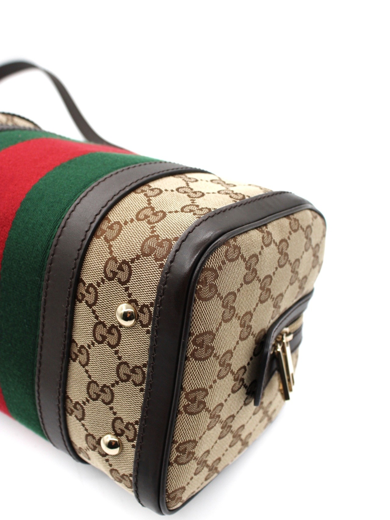 Bauletto Gucci Web con tracolla thumb