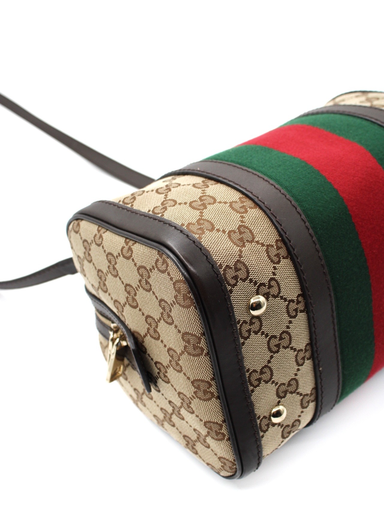 Bauletto Gucci Web con tracolla thumb