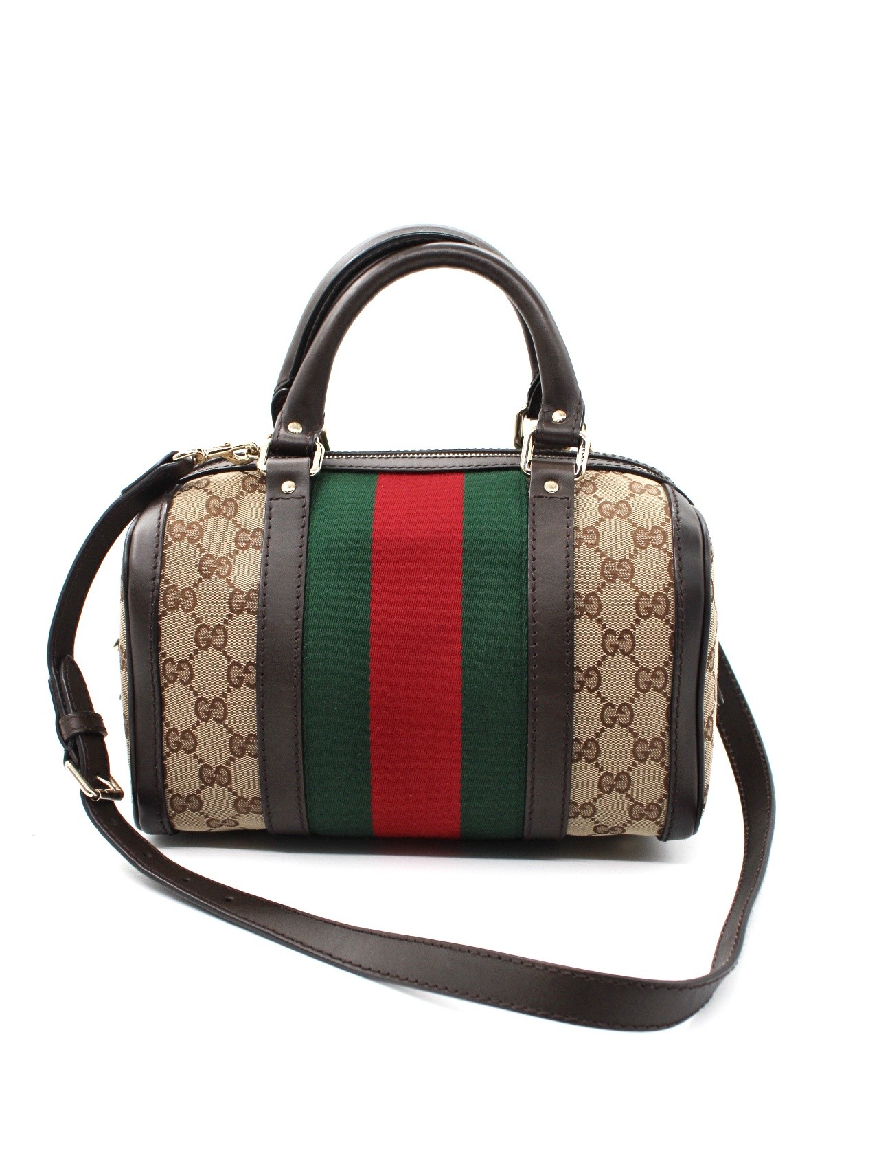 Bauletto Gucci Web con tracolla thumb