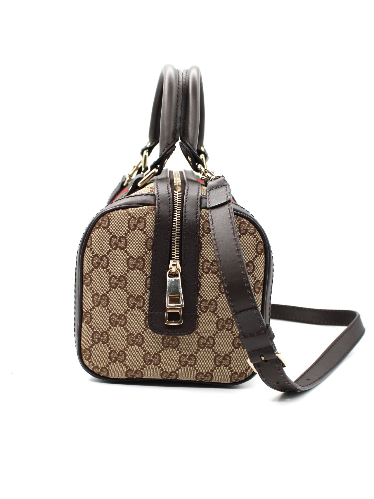 Bauletto Gucci Web con tracolla thumb
