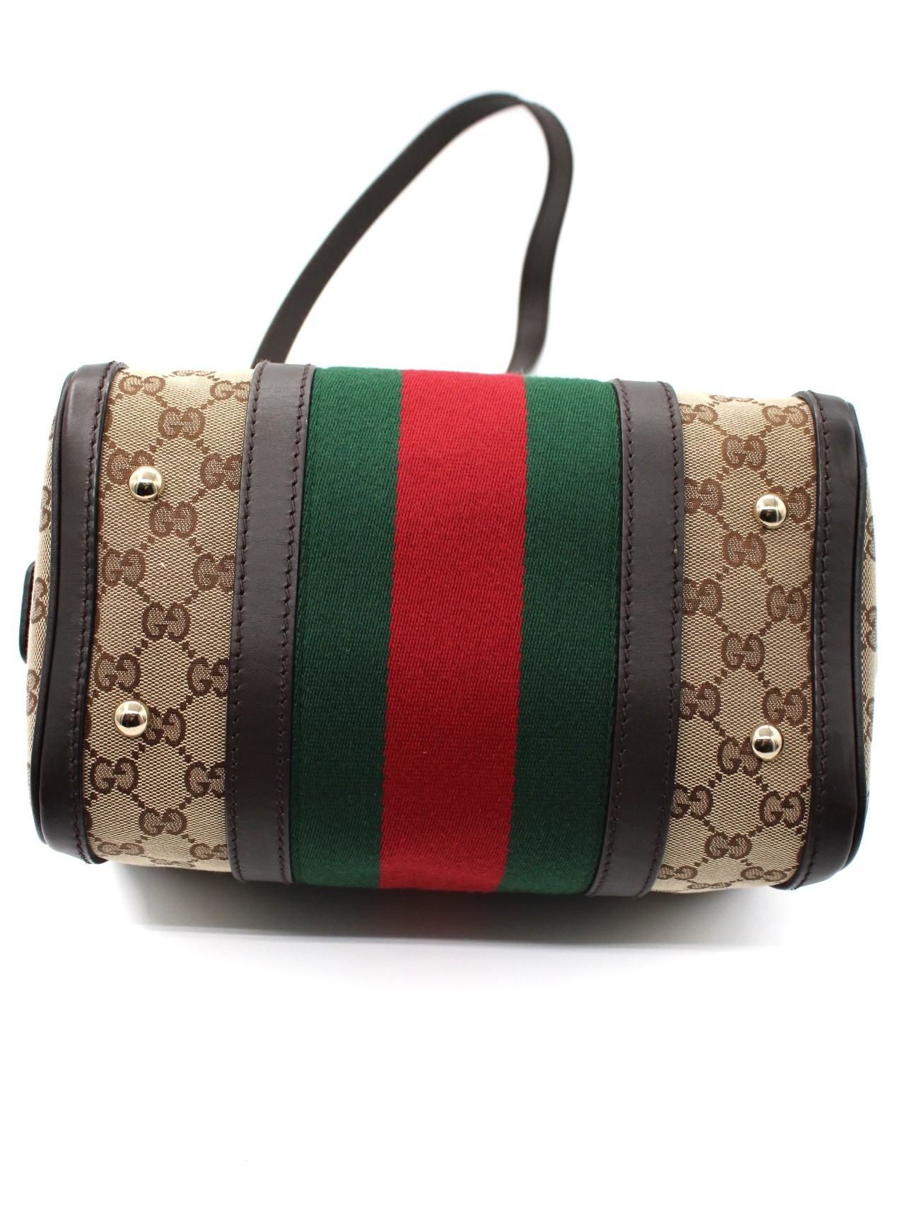Bauletto Gucci Web con tracolla thumb