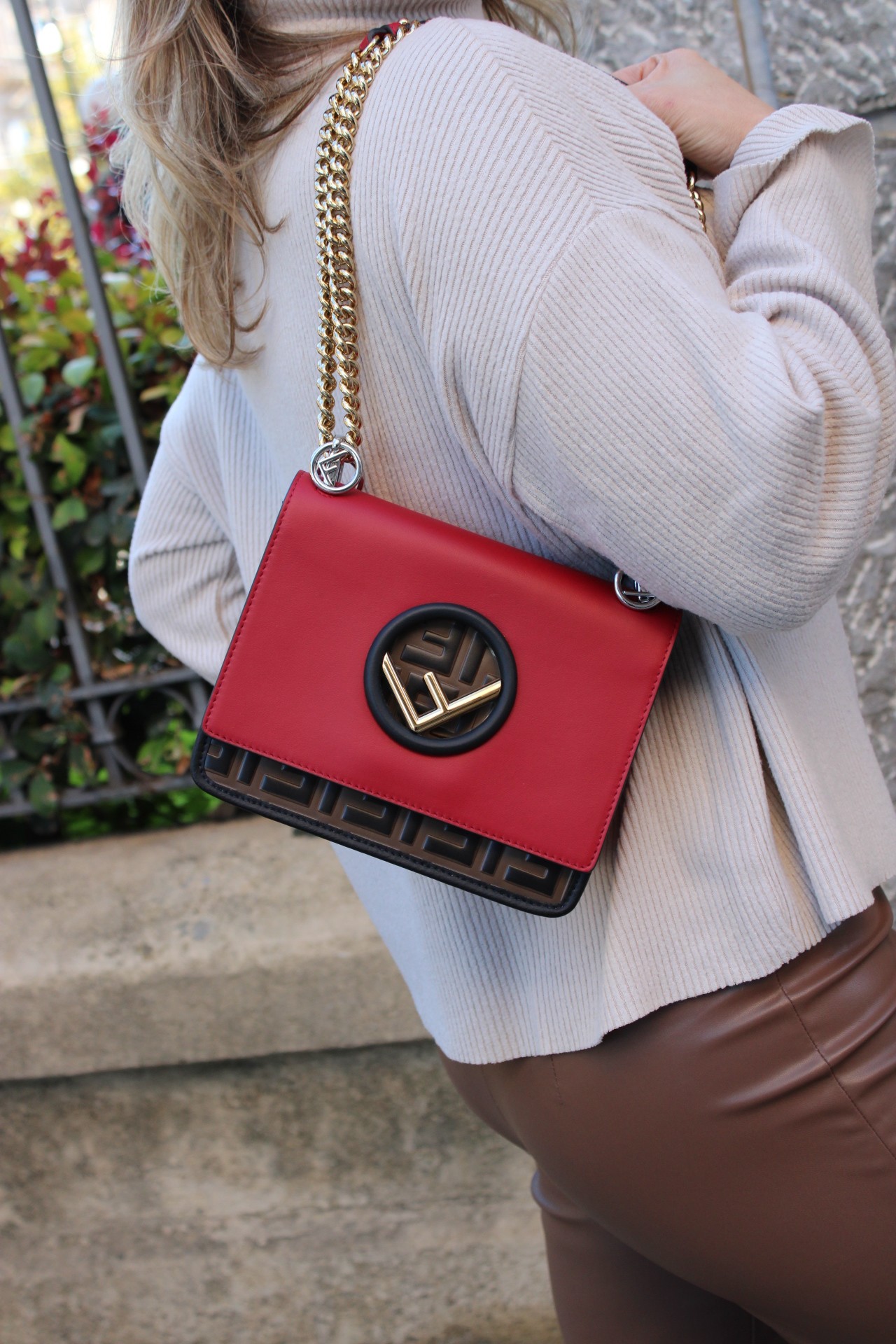Borsa Fendi Kan I  a tracolla thumb