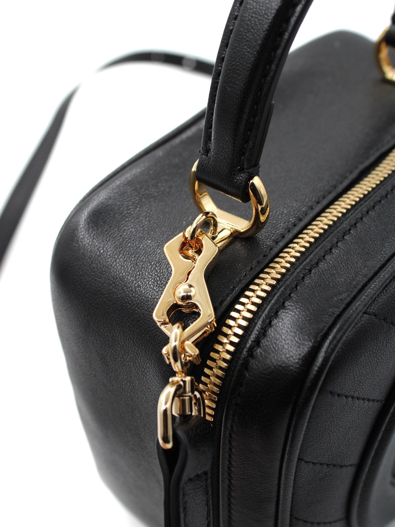 Borsa Gucci Blondie in pelle nera thumb