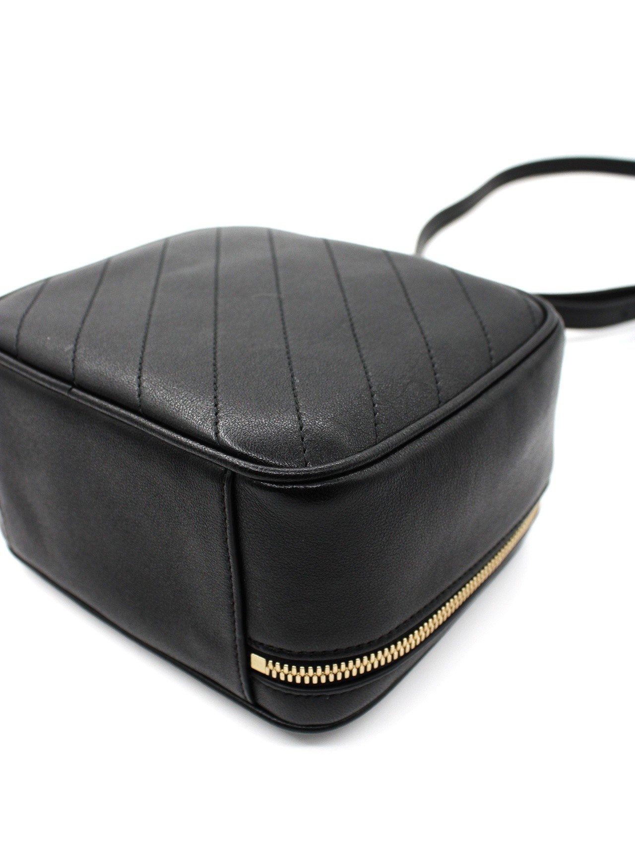 Borsa Gucci Blondie in pelle nera thumb