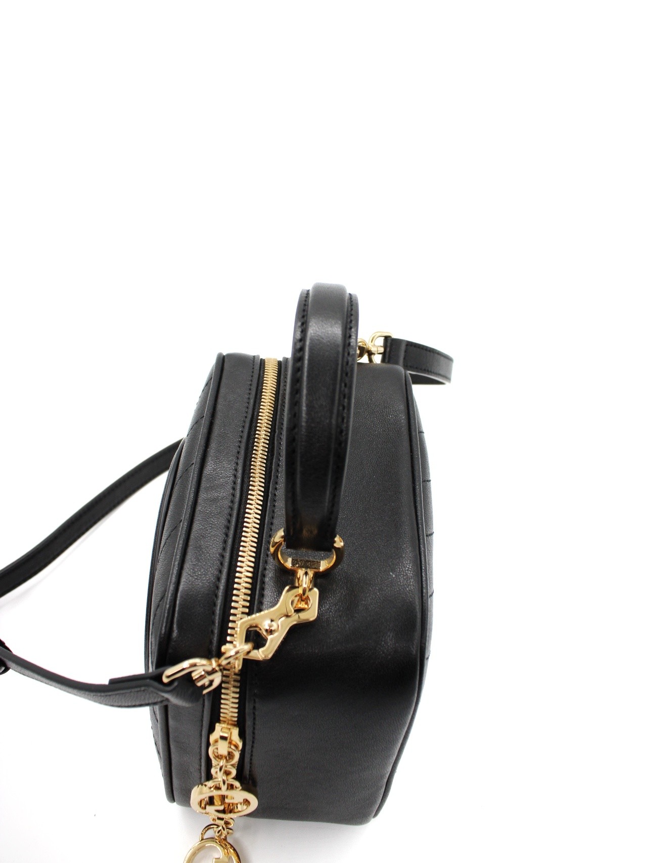 Borsa Gucci Blondie in pelle nera thumb