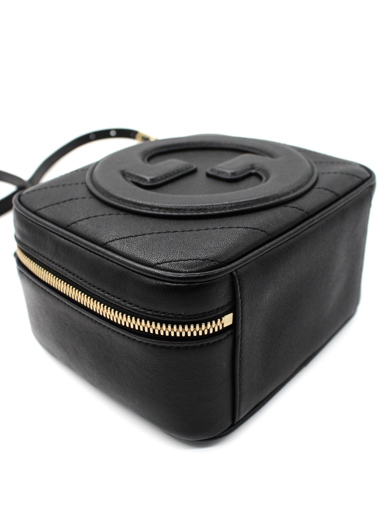 Borsa Gucci Blondie in pelle nera thumb