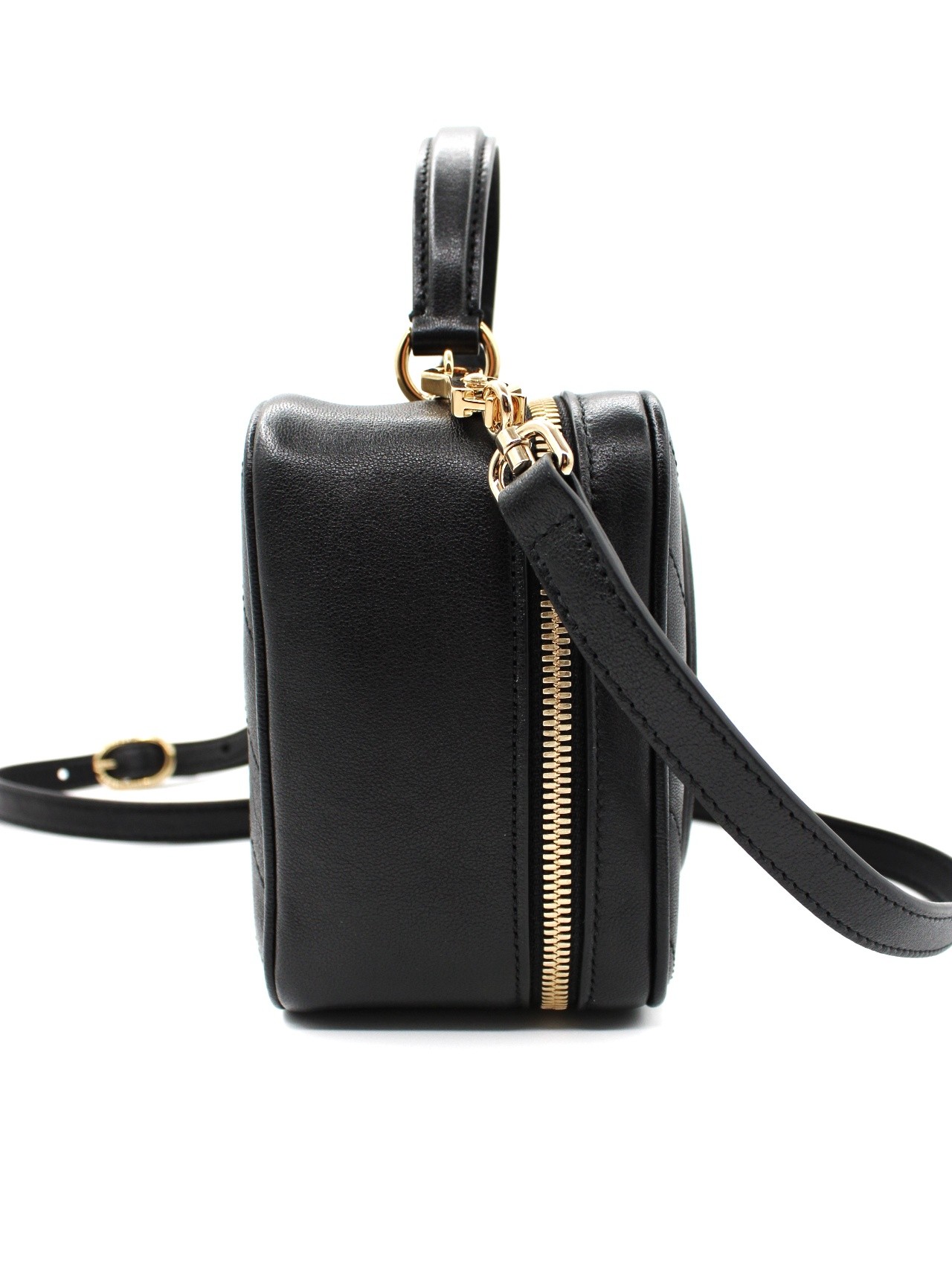 Borsa Gucci Blondie in pelle nera thumb
