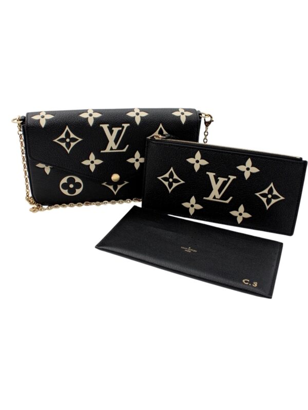 Pochette Louis Vuitton Félicie in Pelle Empreinte