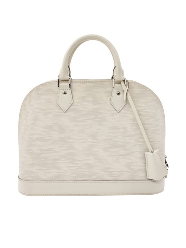 Borsa Louis Vuitton Alma in Pelle Epi Panna