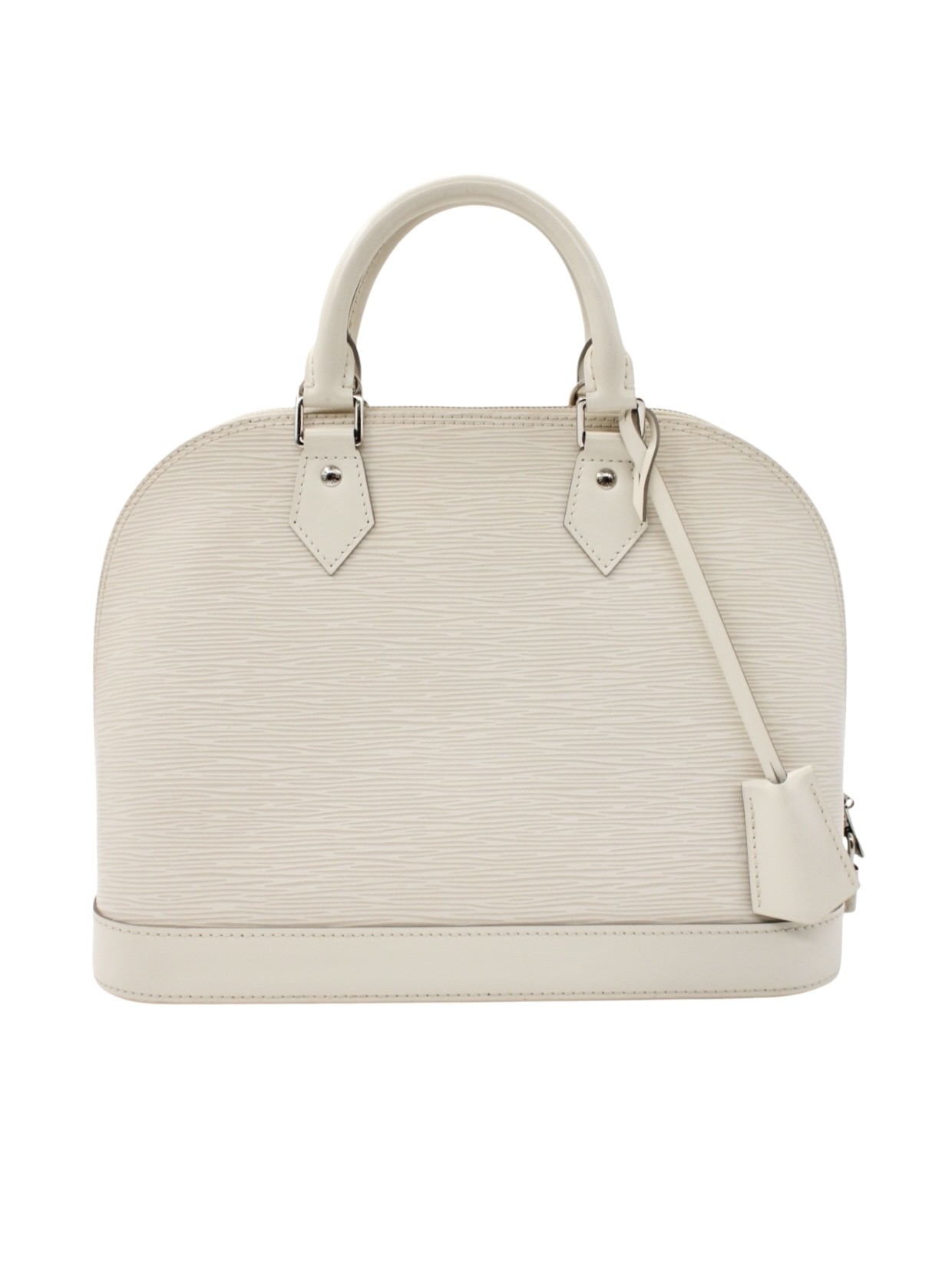 Borsa Louis Vuitton Alma in Pelle Epi Panna thumb