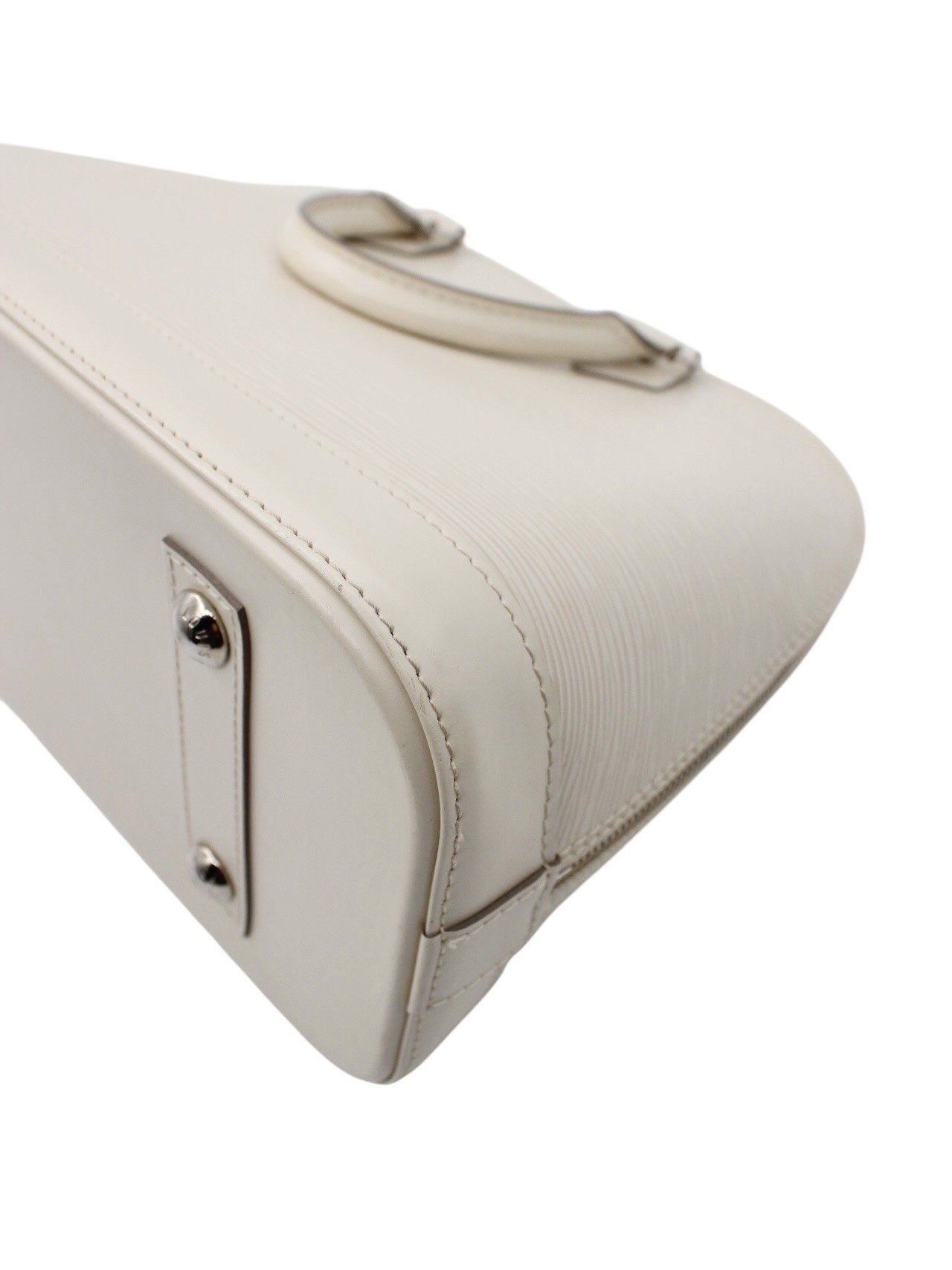 Borsa Louis Vuitton Alma in Pelle Epi Panna thumb