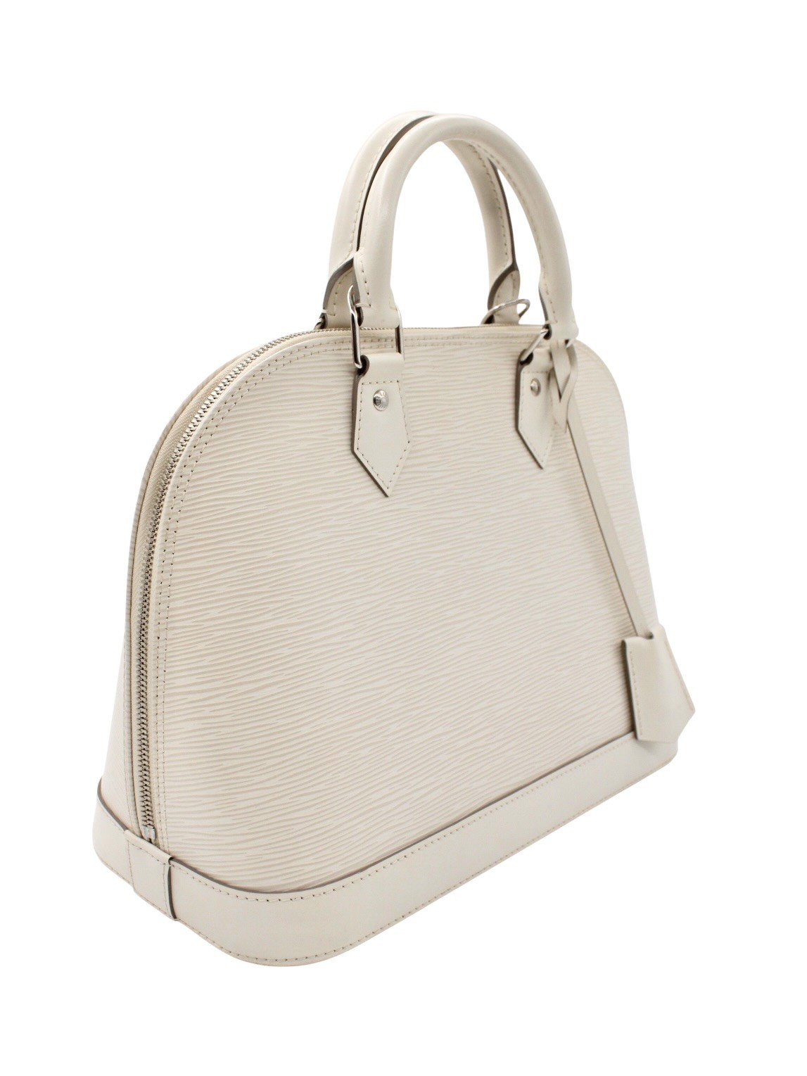 Borsa Louis Vuitton Alma in Pelle Epi Panna thumb