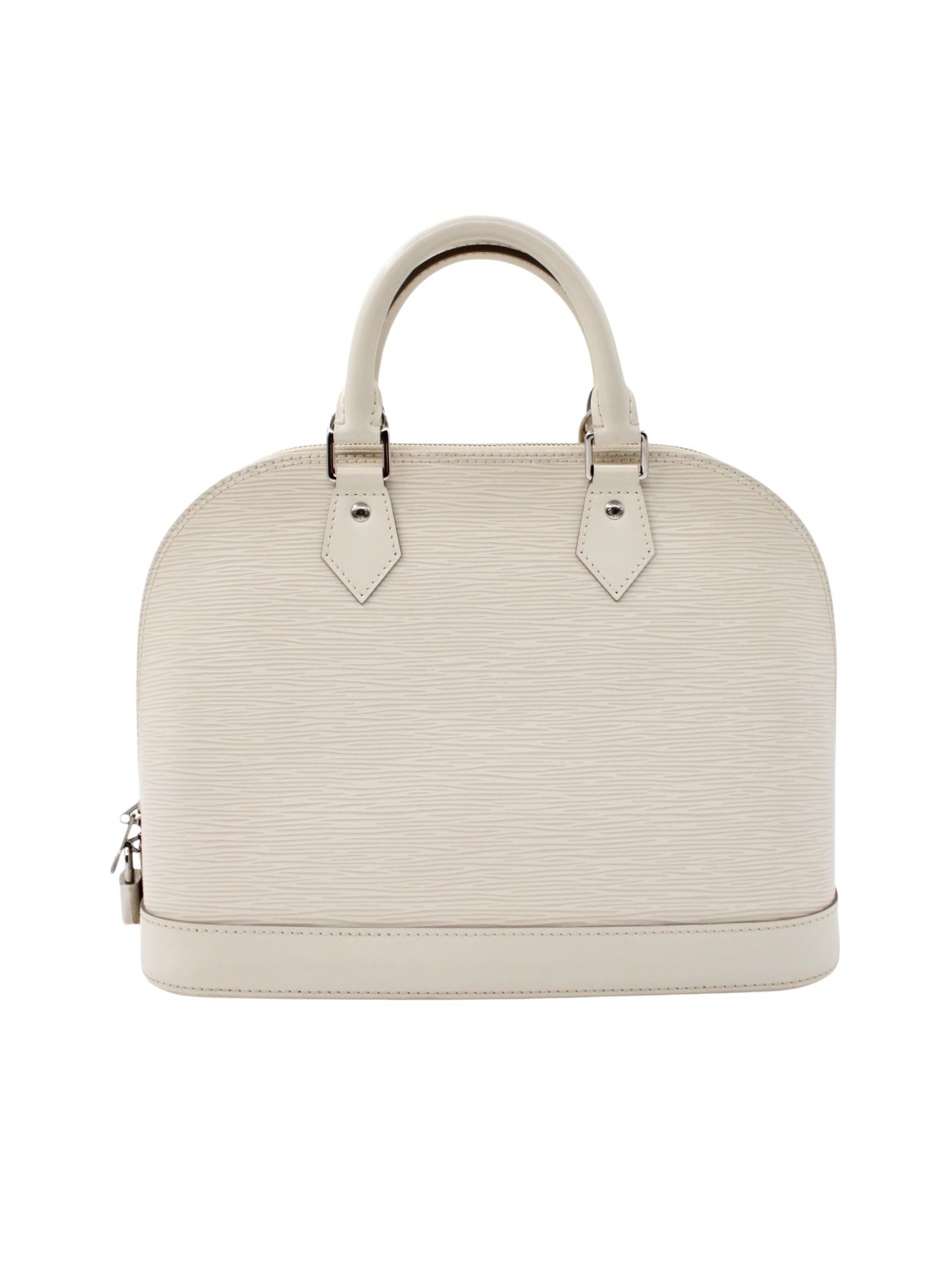 Borsa Louis Vuitton Alma in Pelle Epi Panna thumb