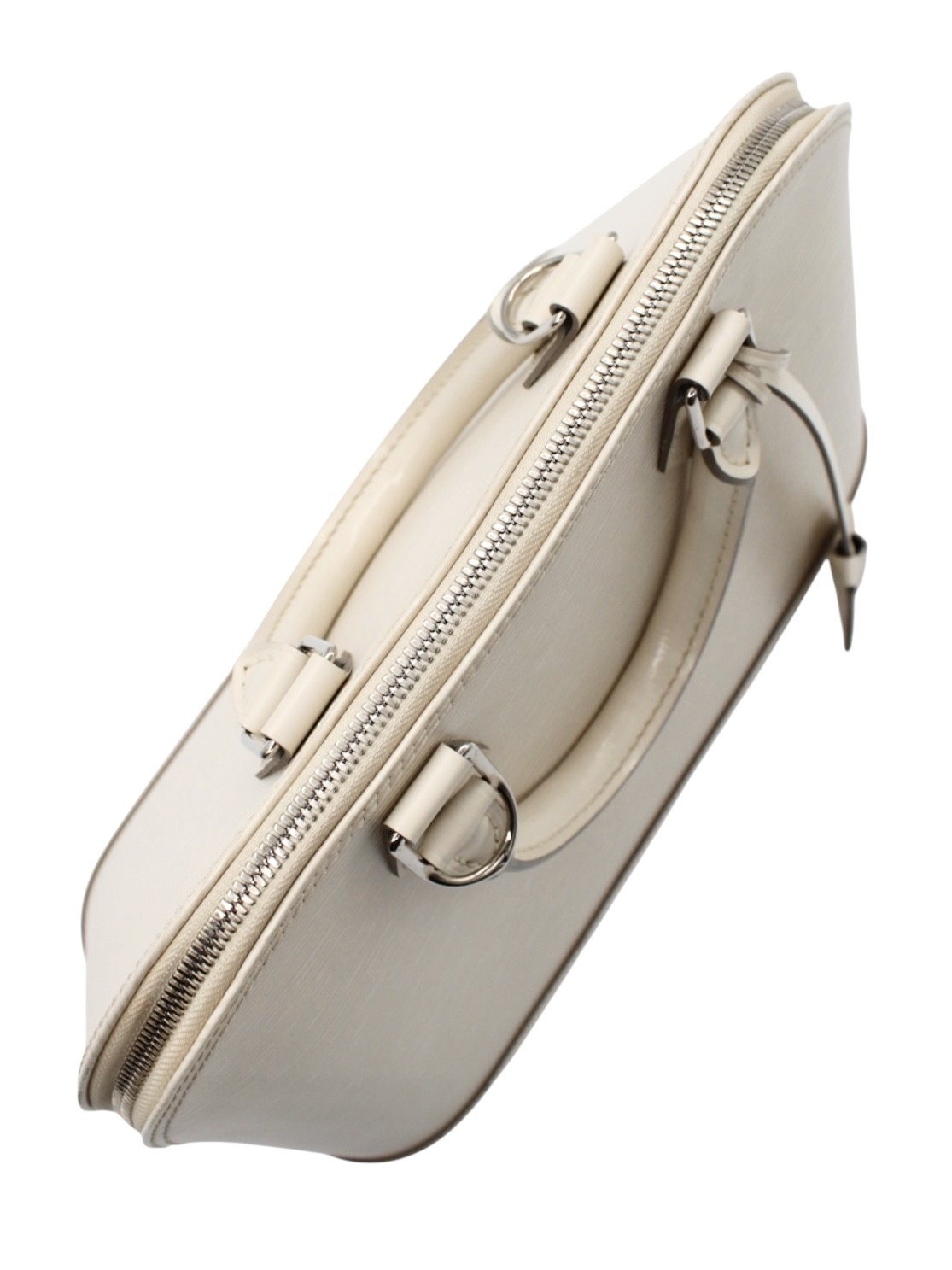 Borsa Louis Vuitton Alma in Pelle Epi Panna thumb