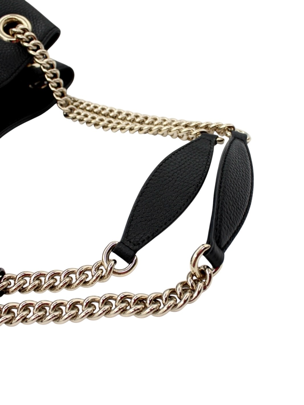 Borsa Gucci Soho in Pelle Nera thumb
