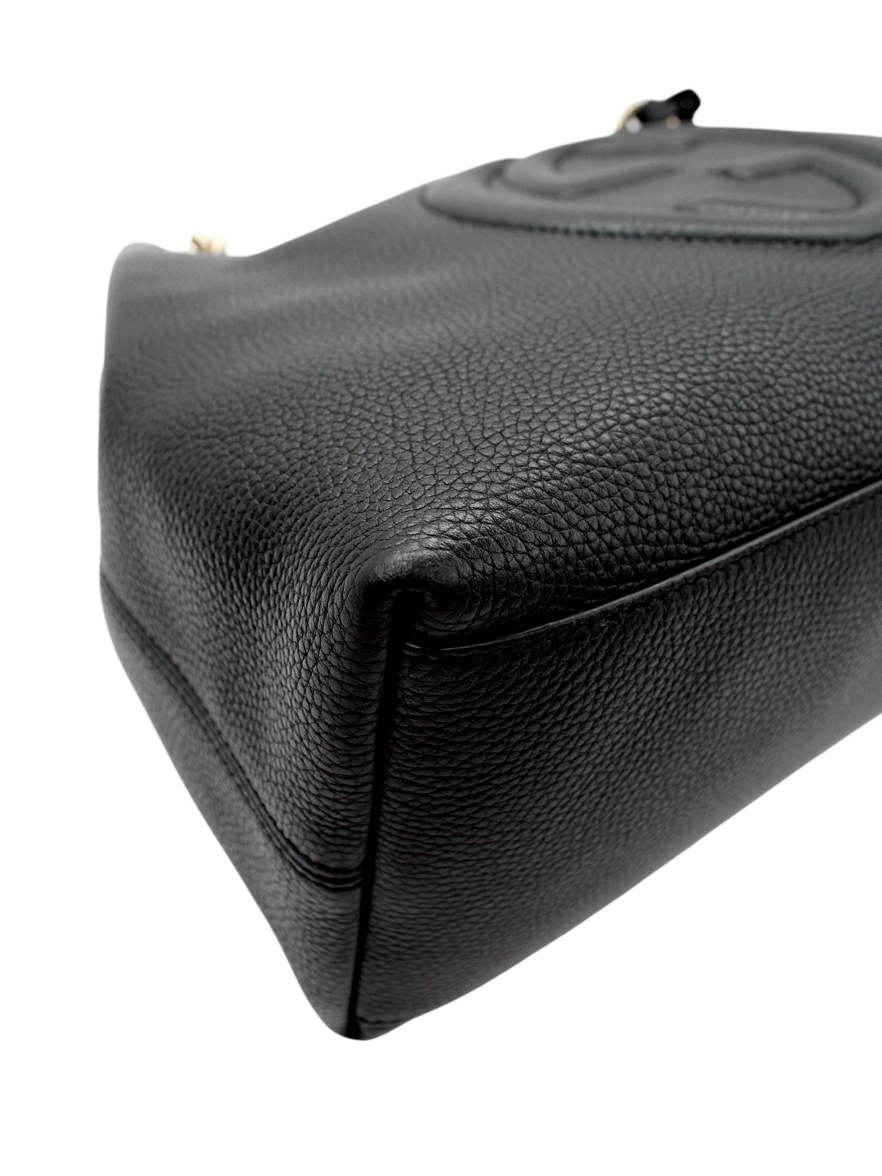 Borsa Gucci Soho in Pelle Nera thumb