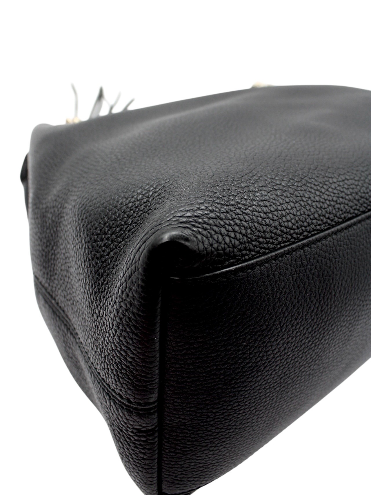 Borsa Gucci Soho in Pelle Nera thumb