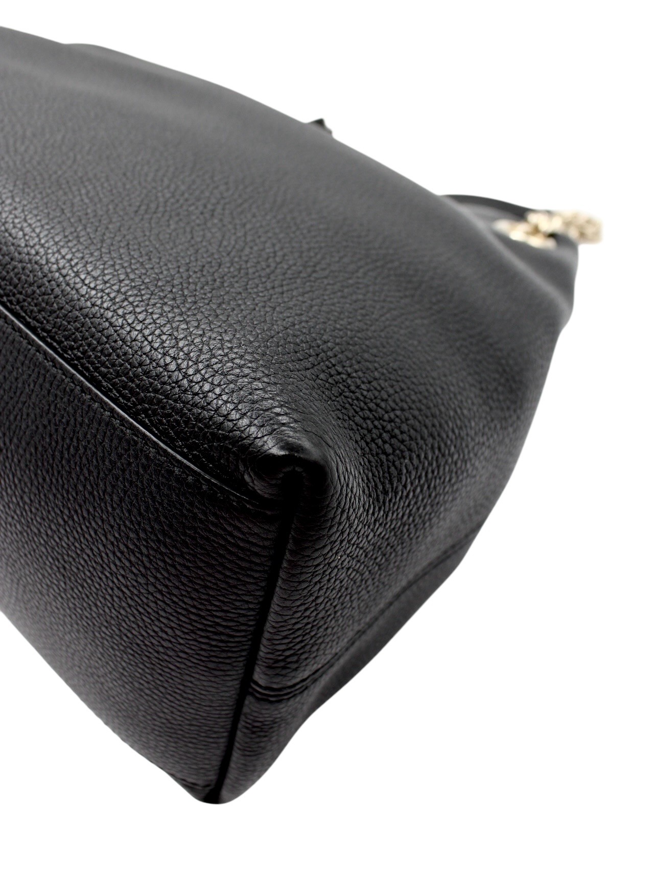 Borsa Gucci Soho in Pelle Nera thumb