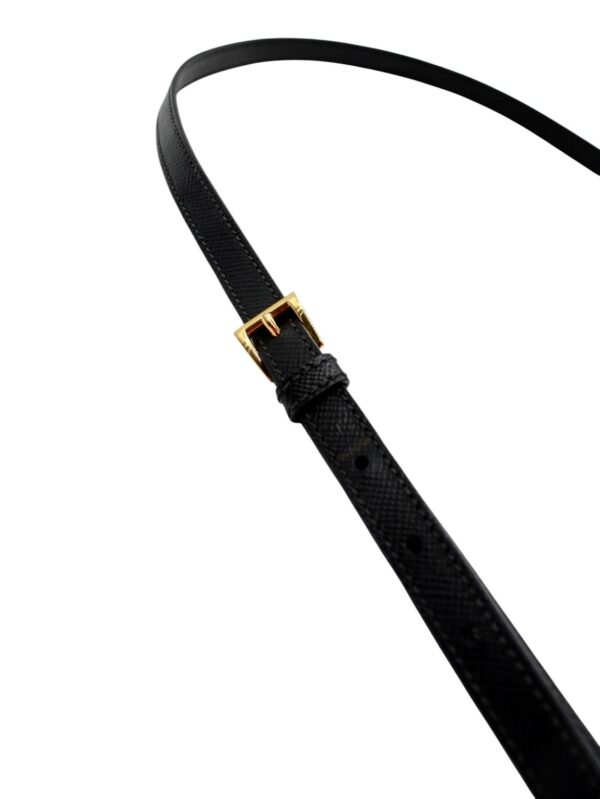 Borsa Prada Bicolor in Pelle Saffiano Nera