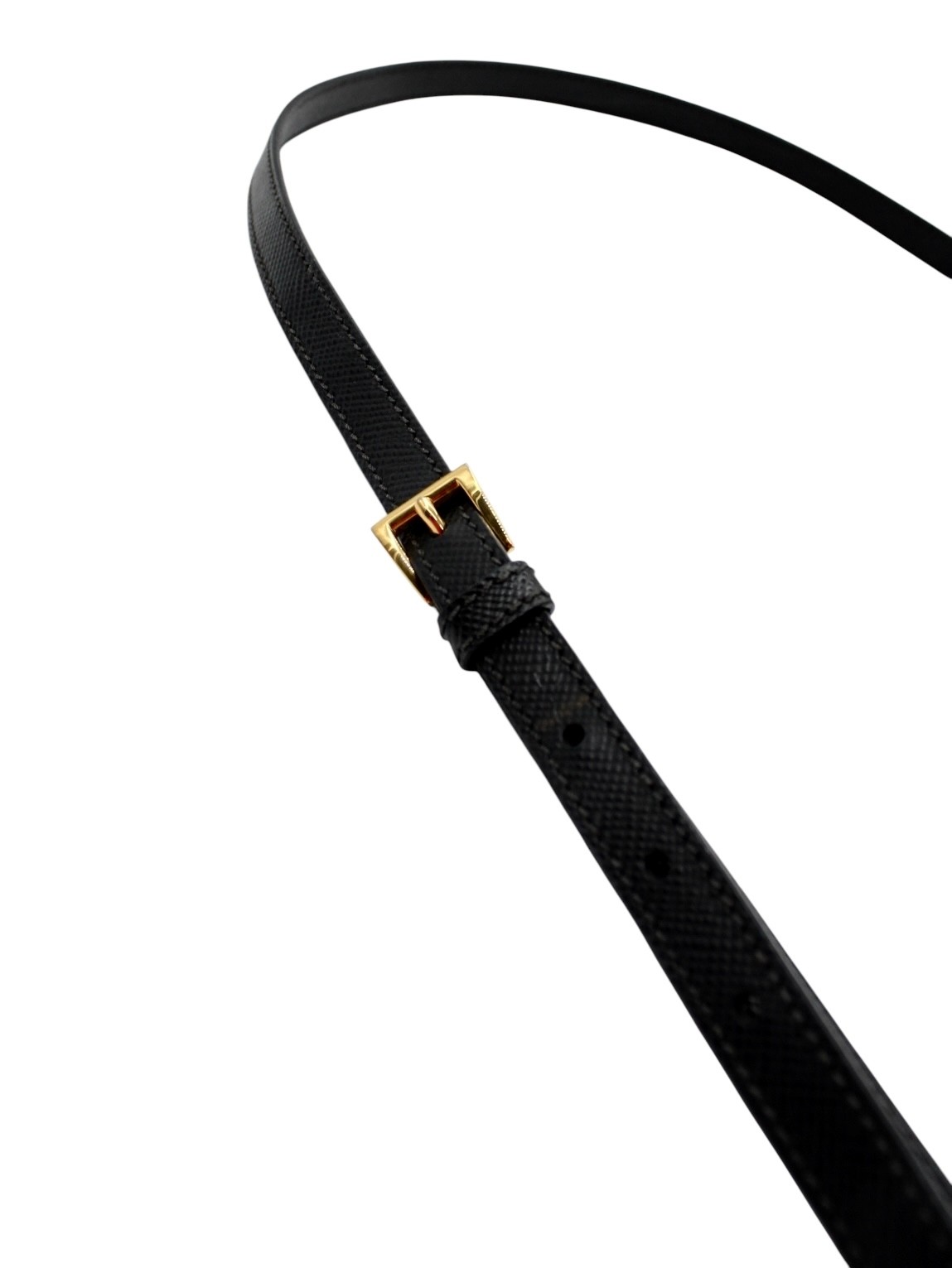 Borsa Prada Bicolor in Pelle Saffiano Nera thumb