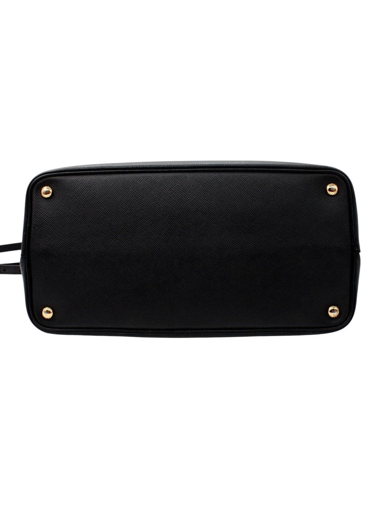 Borsa Prada Bicolor in Pelle Saffiano Nera thumb