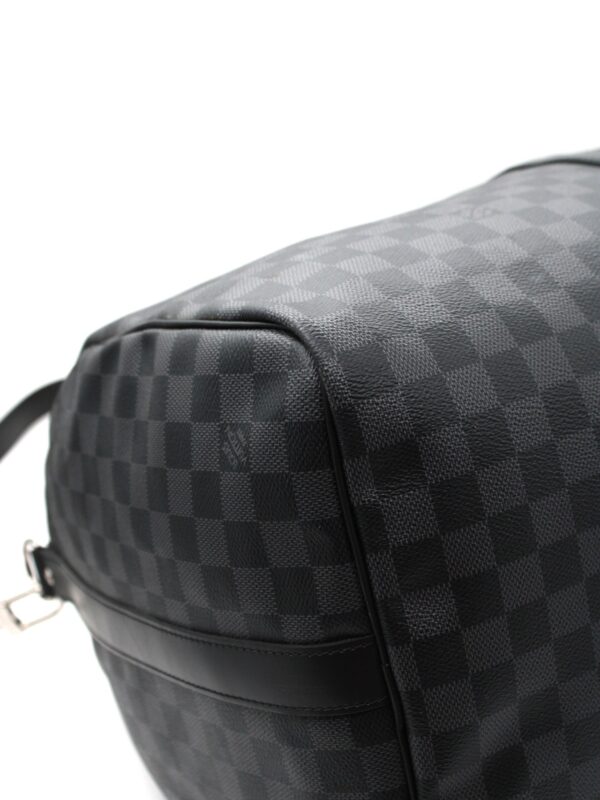 Keepall Louis Vuitton 55 in damier Graphite