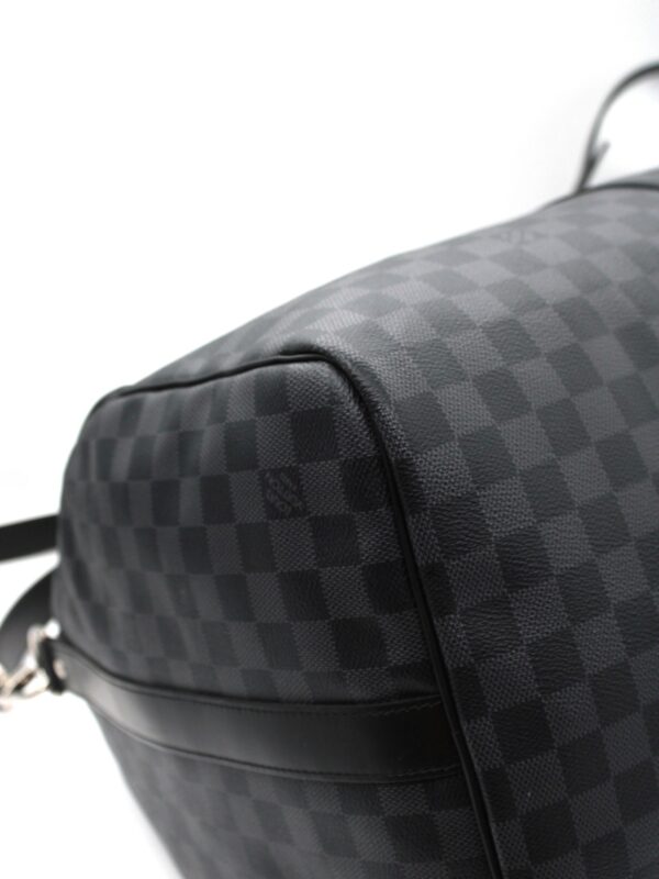 Keepall Louis Vuitton 55 in damier Graphite