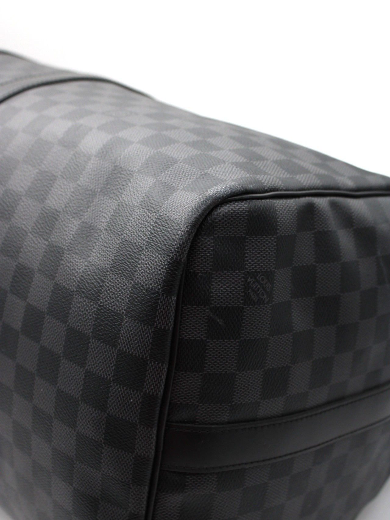 Keepall Louis Vuitton 55 in damier Graphite thumb