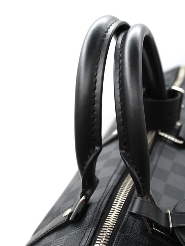 Keepall Louis Vuitton 55 in damier Graphite
