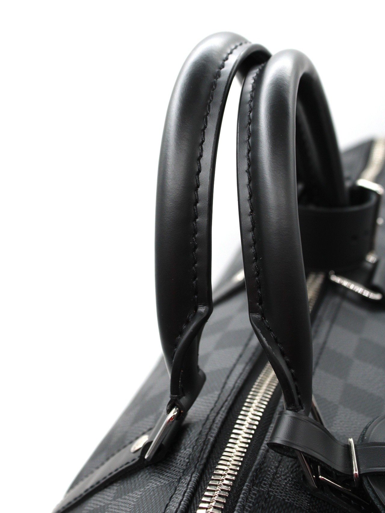 Keepall Louis Vuitton 55 in damier Graphite thumb