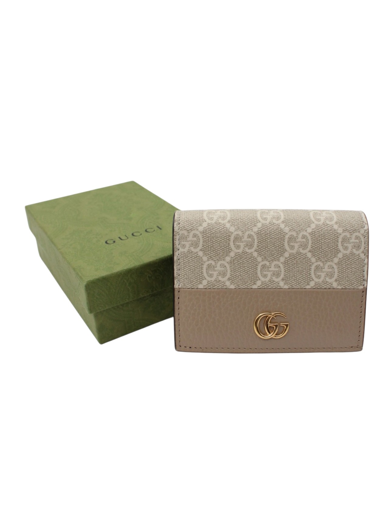 Portafoglio Gucci GG Marmont Bicolore thumb