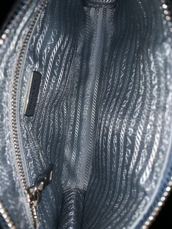 Borsa Prada in pelle cobalto