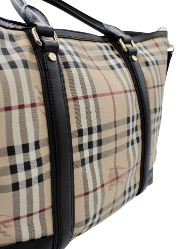 Shopper Burberry in tela Plastificata