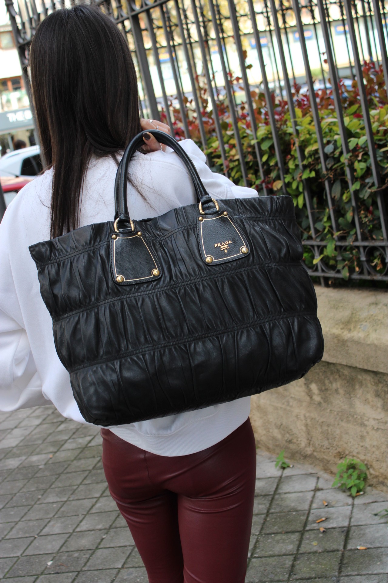 Borsa Prada in Nappa Gaufre thumb