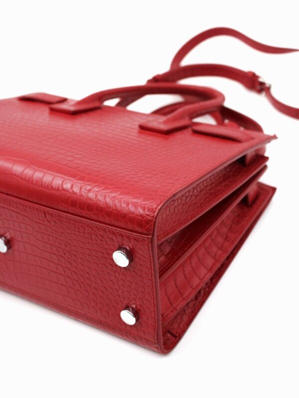 Borsa Saint Laurent Sac de Jour Baby stampa cocco