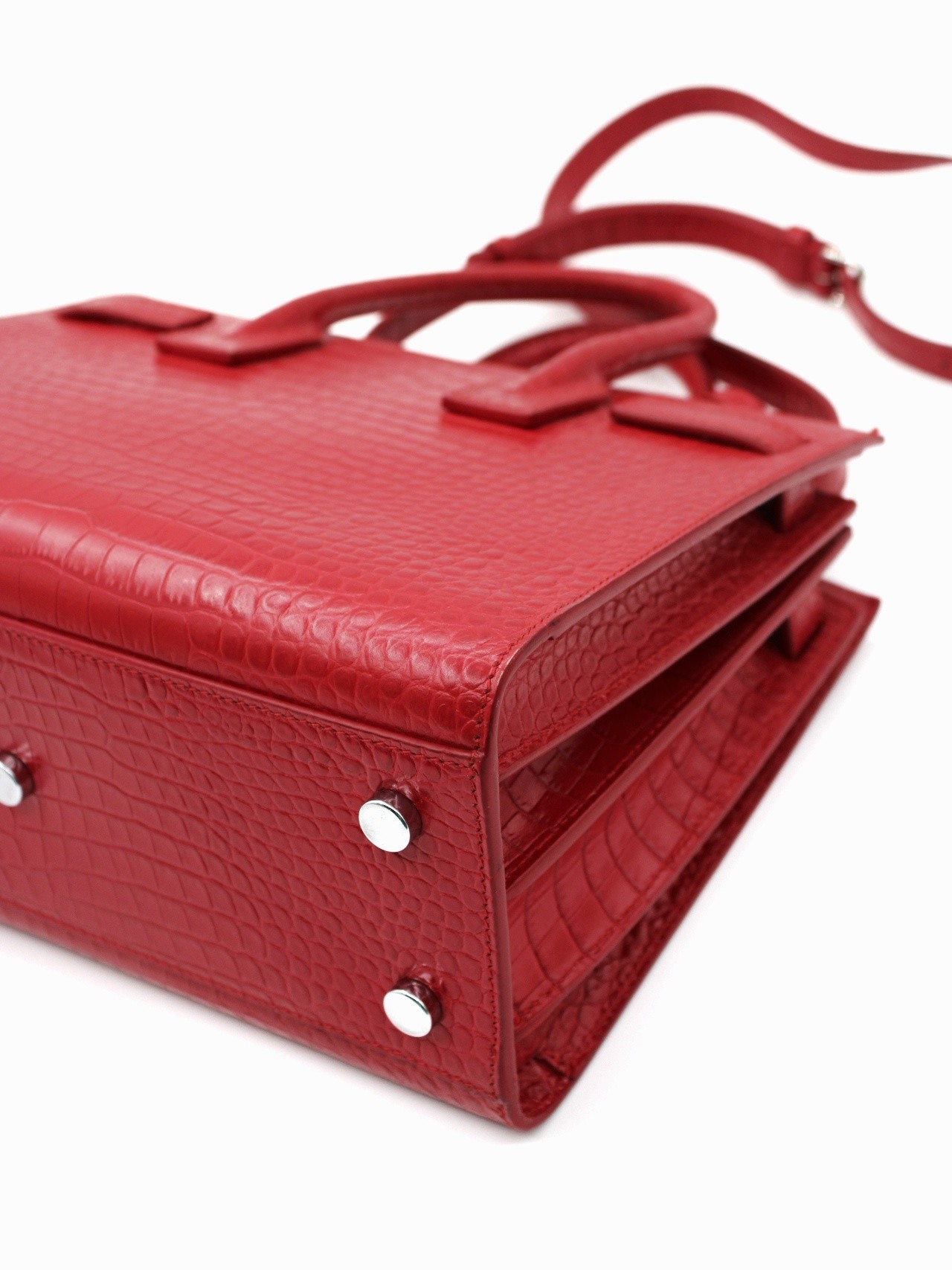 Borsa Saint Laurent Sac de Jour Baby stampa cocco thumb