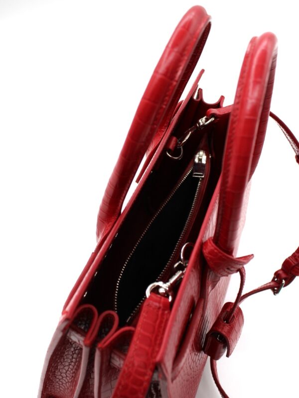 Borsa Saint Laurent Sac de Jour Baby stampa cocco