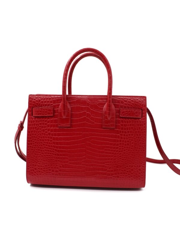 Borsa Saint Laurent Sac de Jour Baby stampa cocco
