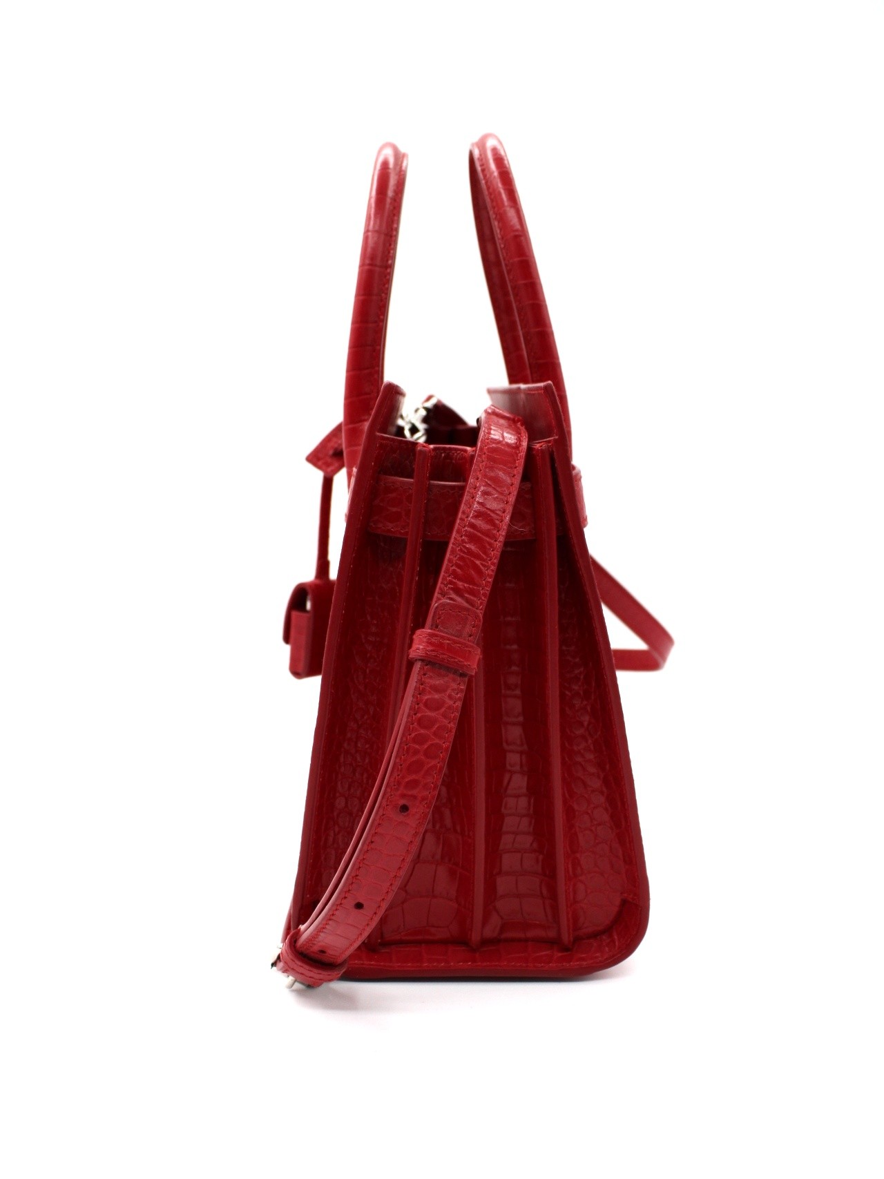 Borsa Saint Laurent Sac de Jour Baby stampa cocco thumb