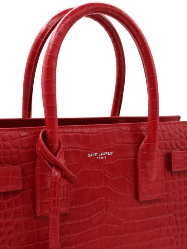 Borsa Saint Laurent Sac de Jour Baby stampa cocco